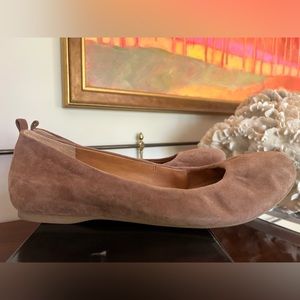 J Crew Anya Suede Ballet Flats size 8.5 Brand New in Box Orig $89.50